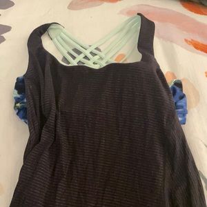 Lululemon tank with built in sports bra